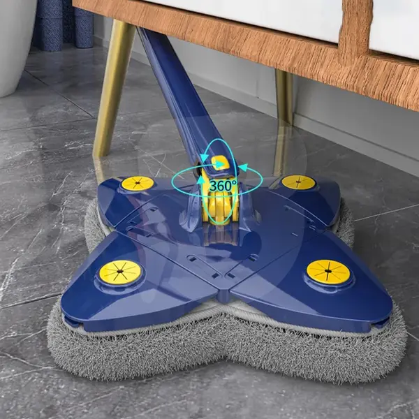 Cap de mop rotativ la 360 de grade pentru curățare eficientă