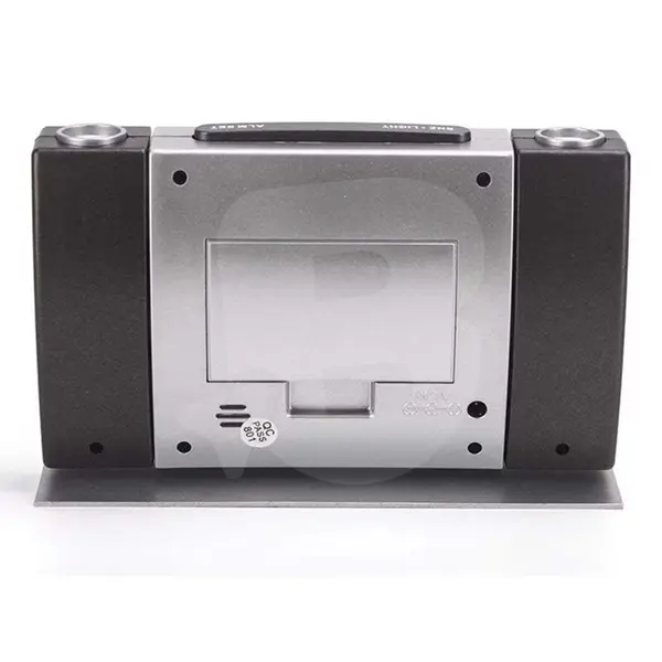 Ceas multifuncțional cu proiecție pe tavan DS 503, design modern cu două proiectoare laterale