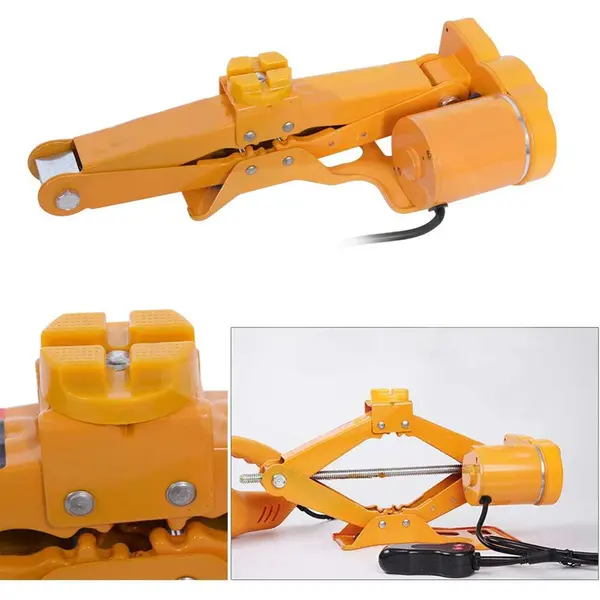 Cric hidraulic electric auto 12V pentru schimbarea roților