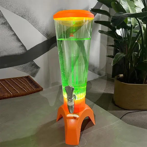 Dozator bere Beer Cannon iluminat pentru petreceri