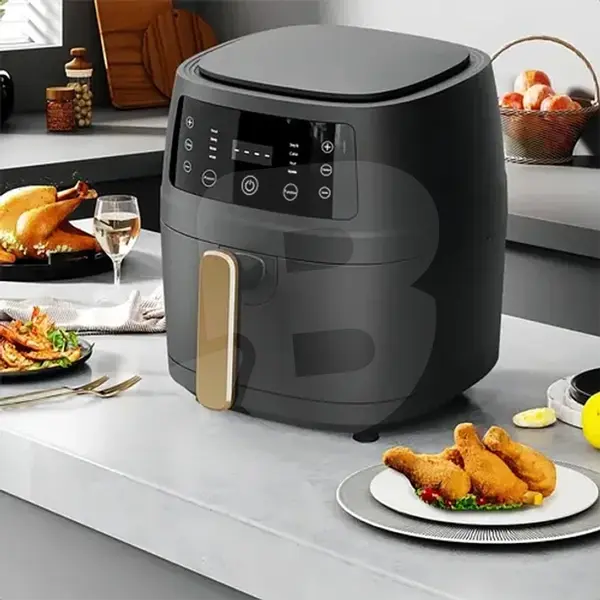 Friteuza Air Fryer 8 litri 2400W cu aer cald fara ulei