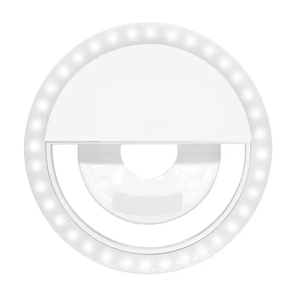 Lampă circulară LED reîncărcabilă cu 36 LED-uri pentru telefon mobil și tabletă