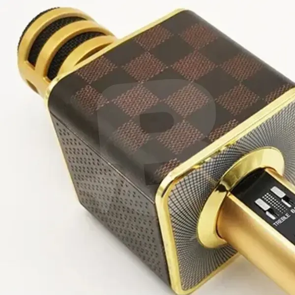 Microfon karaoke Bluetooth cu difuzor integrat pentru divertisment