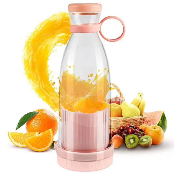 Mini blender portabil pentru suc și smoothie din fructe proaspete, ideal pentru acasă și deplasări