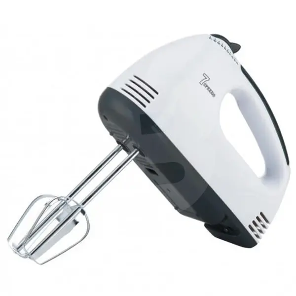 Mixer electric Rosberg R51110G 200W cu 7 viteze și accesorii pentru mixare și frământare