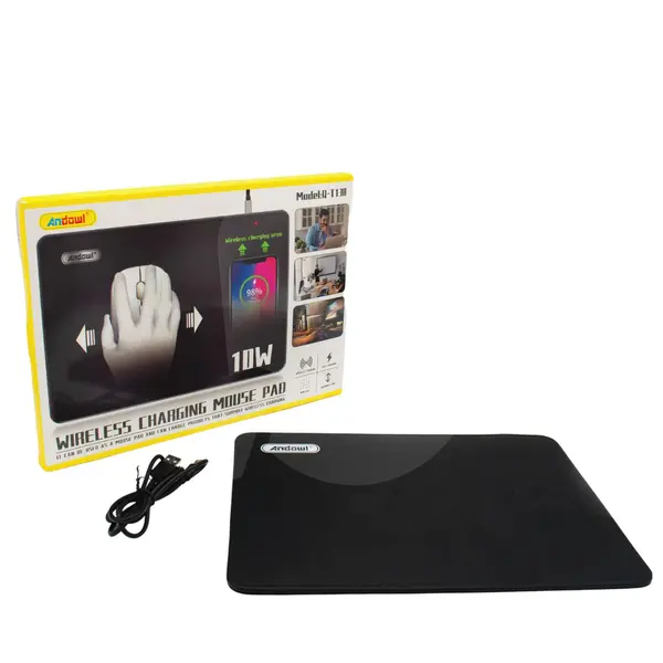 Ambalaj original mouse pad Andowl cu încărcare wireless