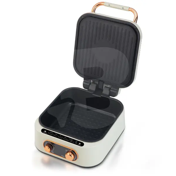 Placă grill striată cu strat antiaderent aparat electric hot pot grill