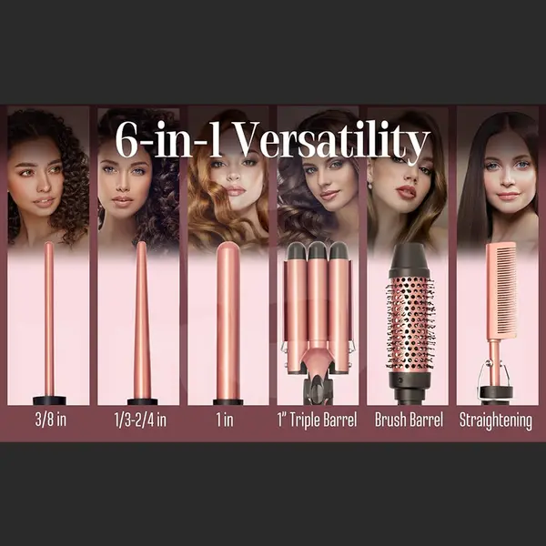 Ondulator ceramic cu turmalină și ioni negativi pentru păr strălucitor