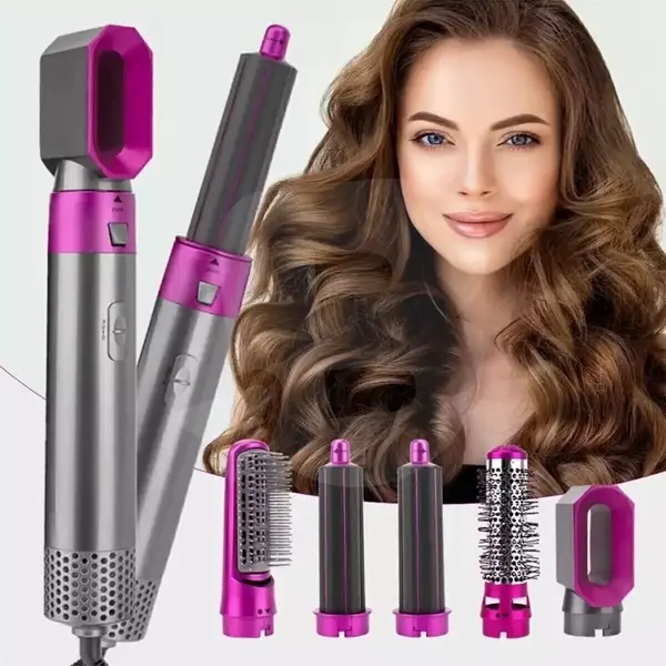 Perie electrică multifuncțională 5 în 1 pentru coafarea părului