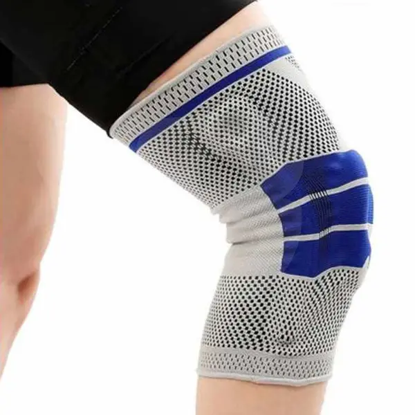 Material respirabil al ortezei elastice pentru genunchi
