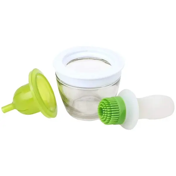 Pensulă din silicon pentru aplicarea uniformă a uleiului