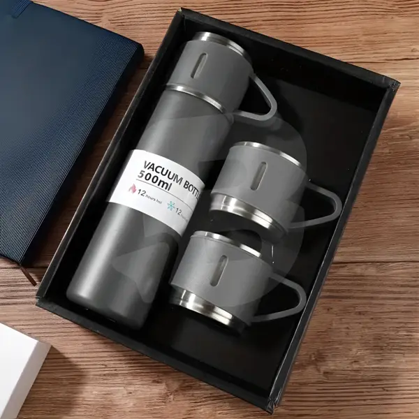 Termos inox 500 ml cu izolatie vacuum