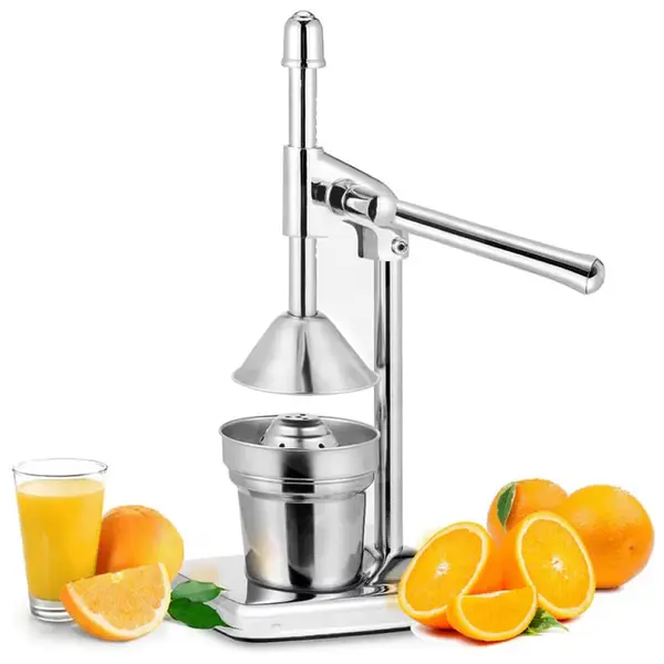 Presă manuală pentru portocale și lămâi din inox