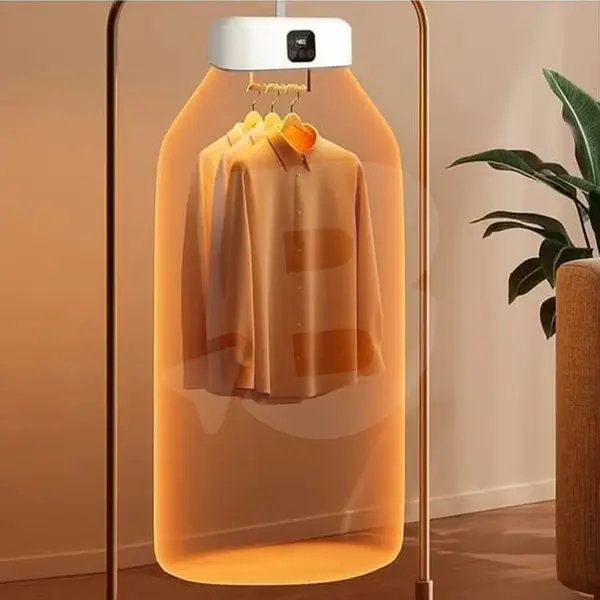 Uscător portabil pentru haine utilizat în dulap pentru economisirea spațiului