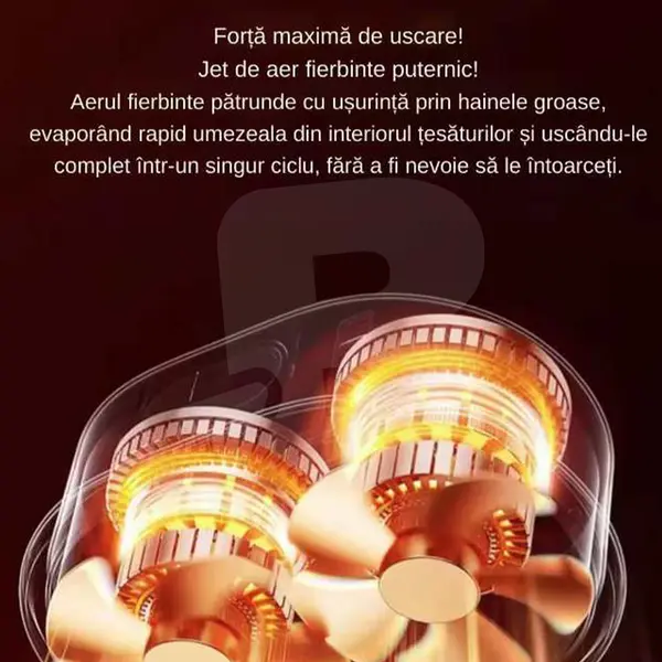 Uscător portabil haine capacitate mare