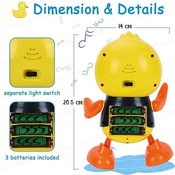 Rata dansatoare cu lumini si muzica 6511110045316 CON-52