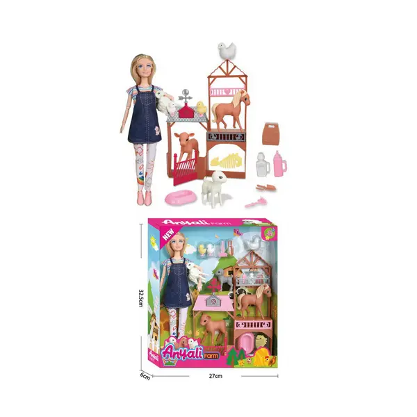 Set Papusa Ferma Anyali cu Accesorii 6511110051331 CON-266