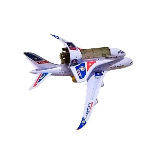 Avion A380 cu Navetă Spațială, Electric, Lumini și Sunete 6511110054837 CON-484