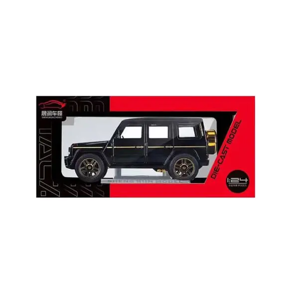 Mașină Metalica G63 1:24 muzicala si lumini 6511110051768 CON-293