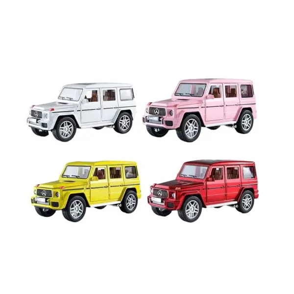 Mașină Metalica G63 1:24 muzicala si lumini 6511110051768 CON-293