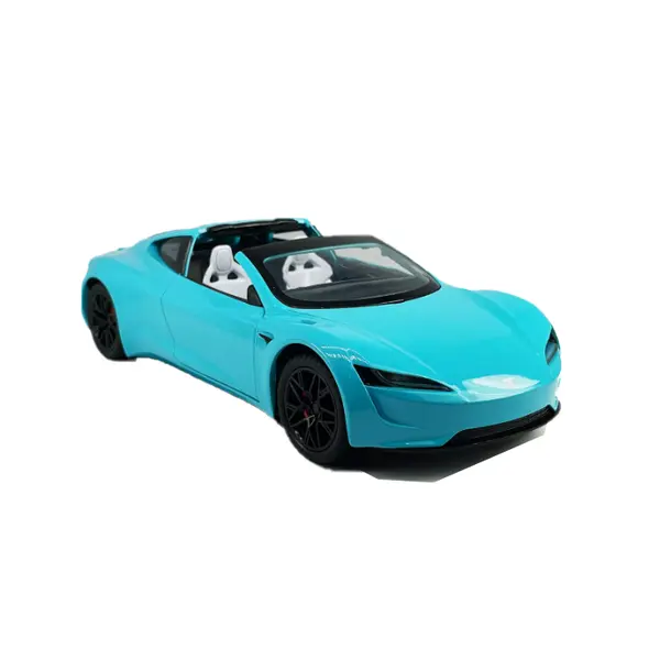 Mașină metalica Roadster la scară 1/24, cu sunet și lumină 6511110051591 CON-279