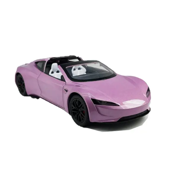 Mașină metalica Roadster la scară 1/24, cu sunet și lumină 6511110051591 CON-279