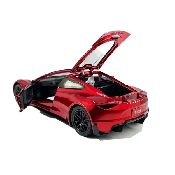 Mașină metalica Roadster la scară 1/24, cu sunet și lumină 6511110051591 CON-279