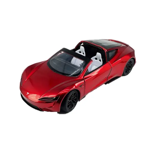 Mașină metalica Roadster la scară 1/24, cu sunet și lumină 6511110051591 CON-279