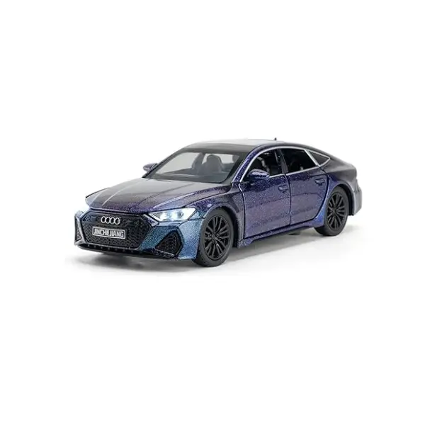 Masina metal RS7 metalizat cu sunete, lumini, deschide usile 6511110051843 CON-300