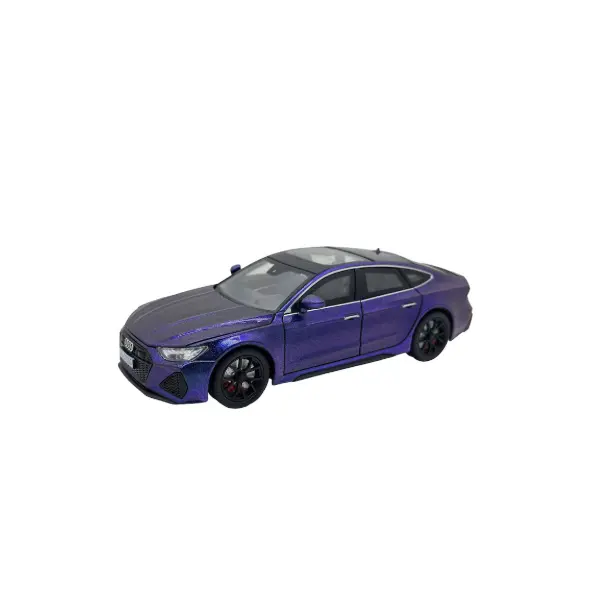 Masina metal RS7 metalizat cu sunete, lumini, deschide usile 6511110051843 CON-300