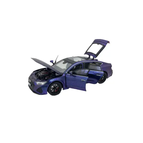 Masina metal RS7 metalizat cu sunete, lumini, deschide usile 6511110051843 CON-300