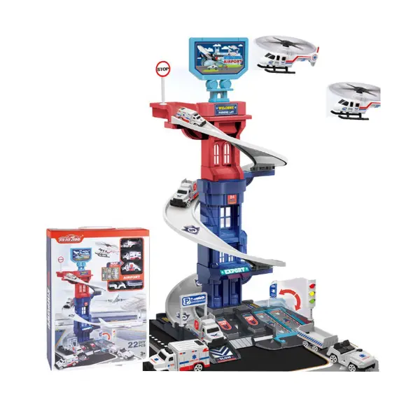 Set Parcare Masinute Etajata Airport 6511110052529 CON-336