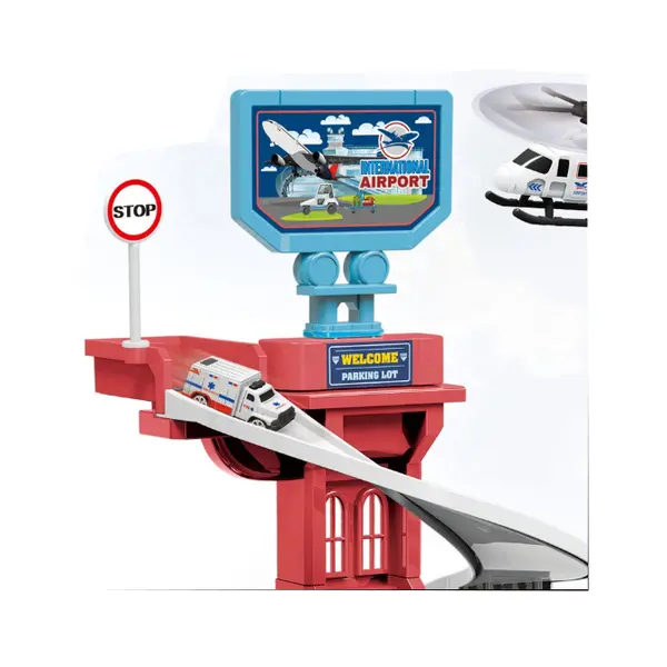 Set Parcare Masinute Etajata Airport 6511110052529 CON-336