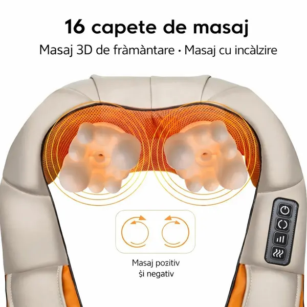 Masaj gât și umeri cu aparat shiatsu