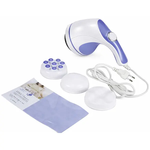 Set complet aparat de masaj electric cu capete de masaj și cablu de alimentare