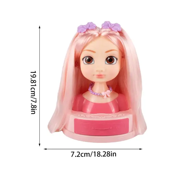 Cap de Păpușă Veitch Fairytales cu 19 Accesorii pentru Coafat și Machiaj 6511110054745 CON-566