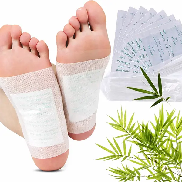 Plasturi detox Kinoki pentru tălpi cu extract de bambus