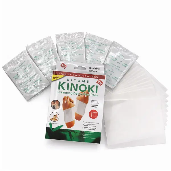 Kinoki Kiyome Detox Foot Pads set 10 plasturi ambalaj original