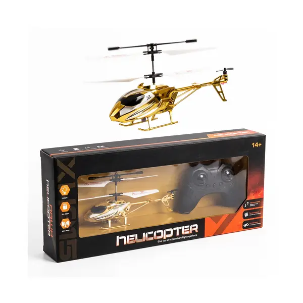 Elicopter cu Telecomandă XK917, 3.5 Canale, Sistem de Stabilizare cu Giroscop, Lumini LED și Caroserie Rezistentă la Impact