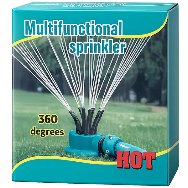 Ambalaj aspersor grădină cu 12 furtunuri flexibile