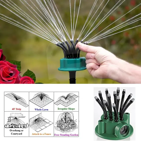 Accesorii aspersor grădină – țepușă și mufă conectare