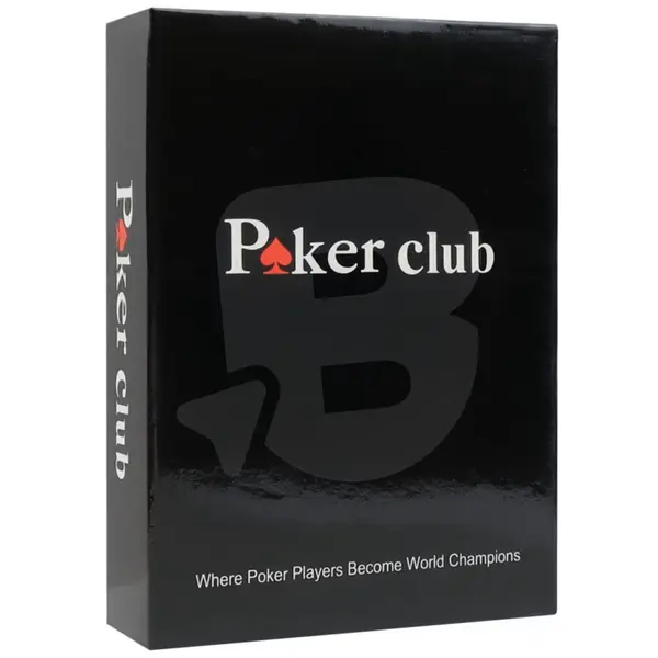 Cărți de Joc Poker Club 100% Plastic – Set Profesional 54 Cărți