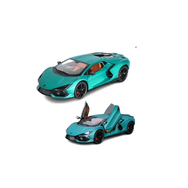 Machetă Lamborghini Revuelto 1:24 metal verde cu uși deschise