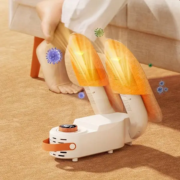 Uscător electric pentru încălțăminte cu circulație aer 360 grade