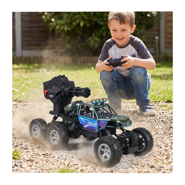 Mașină RC Off-Road 6x6 pentru copii, tracțiune integrală