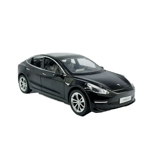 Mașină metal Model 3 negru scara 1:24