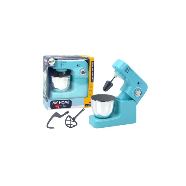 Robot de bucătărie pentru copii cu cap rabatabil și accesoriu montat