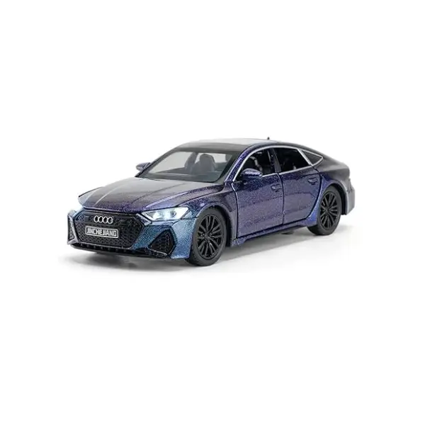 Mașină metalică Audi RS7 Sportback scară 1:24 cu lumini și sunet