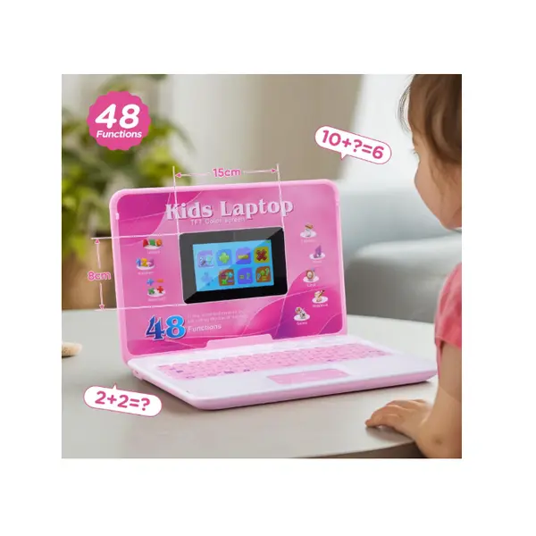 Laptop pentru copii cu design ergonomic și interfață prietenoasă