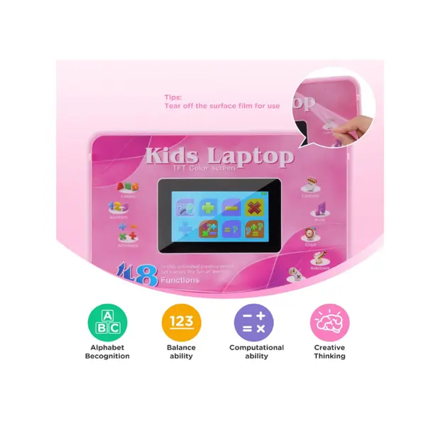 Computer educativ copii cu 48 de activități interactive